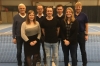 Der aktuelle Vorstand des TC Herford besteht aus (von links) Birger Kremeyer, Stefanie Linke, Berthold Strüve, Raoul Büscher, Jonas Müller, Julia Knake, Stefan Hoischen und (nicht auf dem Bild) Albert Möller.
