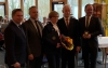 Tim Kähler, Bürgermeister der Stadt Herford; Dr. Roland Thomas, Bürgermeister der Stadt Bad Salzuflen, Monika Dreifürst-Gottschalk, Meinolf Gottschalk und Jörg Düning-Gast, Stv. Landrat Kreis Lippe