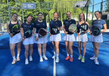 (v.l.): Zoe Kardell, Valeria Biermann, Stefanie Rother, Anke Wallenhorst, Alana Ruschmeier, Janina Müller, Patricia Faut 