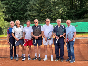 Herren 70 des TC Herford steigen in die Westfalenliga auf