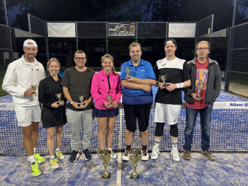 19 Teams bei 1. TCH Padel Clubmeisterschaften