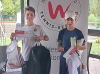 Marlon Menzler (U12) und Jasmina Abdou (U16) sind Westfalenmeister!